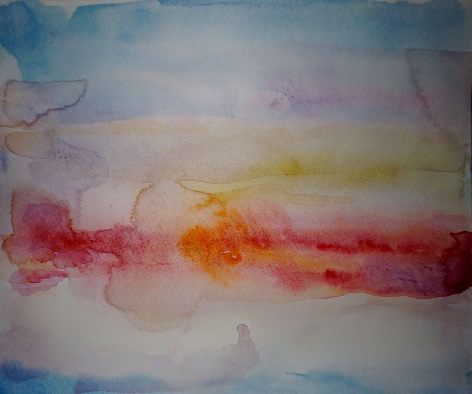 Brumas (Watercolor) No.13 - Abisay Puentes Art