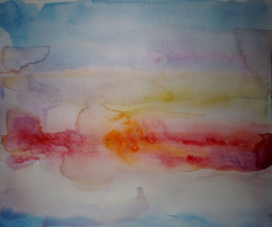 Brumas (Watercolor) No.13 - Abisay Puentes Art