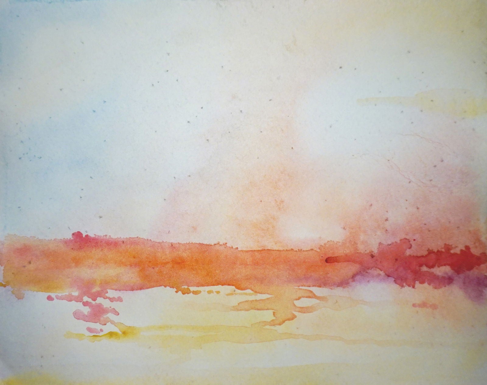 Brumas (Watercolor) No.15 - Abisay Puentes Art